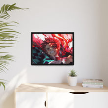 Load image into Gallery viewer, Tanjiro Kamado Canvas Framed Art Print

