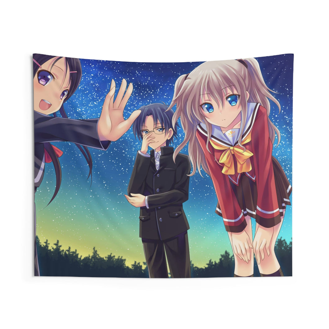 Charlotte Nao Tomori, Ayumi Otosaka, Joujirou Takajou Indoor Wall Tapestry