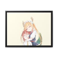 Miss Kobayashi's Dragon Maid Canvas Framed Art Print