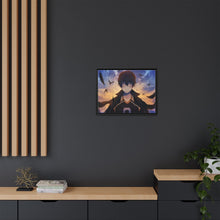 Load image into Gallery viewer, Tobio Kageyama Canvas Framed Art Print

