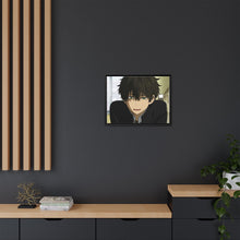 Load image into Gallery viewer, Hōtarō Oreki Hard Smile Canvas Framed Art Print
