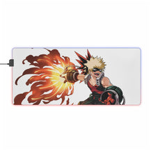 Load image into Gallery viewer, My Hero Academia Katsuki Bakugou RGB LED Mouse Pad (Desk Mat)
