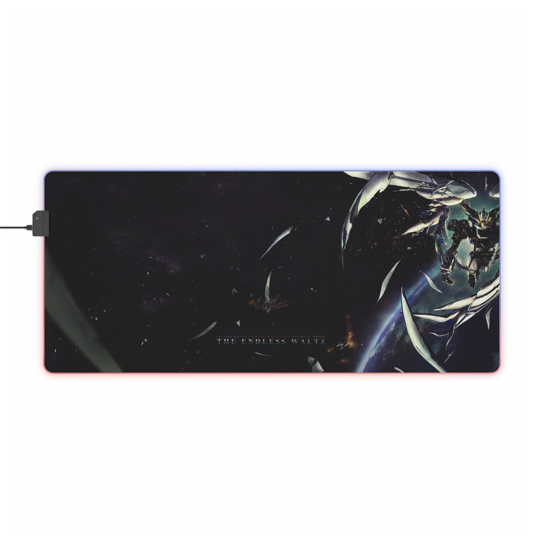Anime Gundam RGB LED Mouse Pad (Desk Mat)