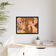 Load image into Gallery viewer, Fairy Tail Natsu Dragneel, Lucy Heartfilia Canvas Framed Art Print
