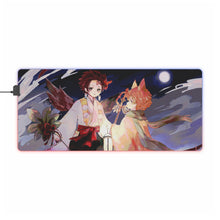 Load image into Gallery viewer, Demon Slayer: Kimetsu No Yaiba RGB LED Mouse Pad (Desk Mat)
