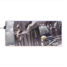 Load image into Gallery viewer, Attack On Titan RGB LED Mouse Pad (Desk Mat)
