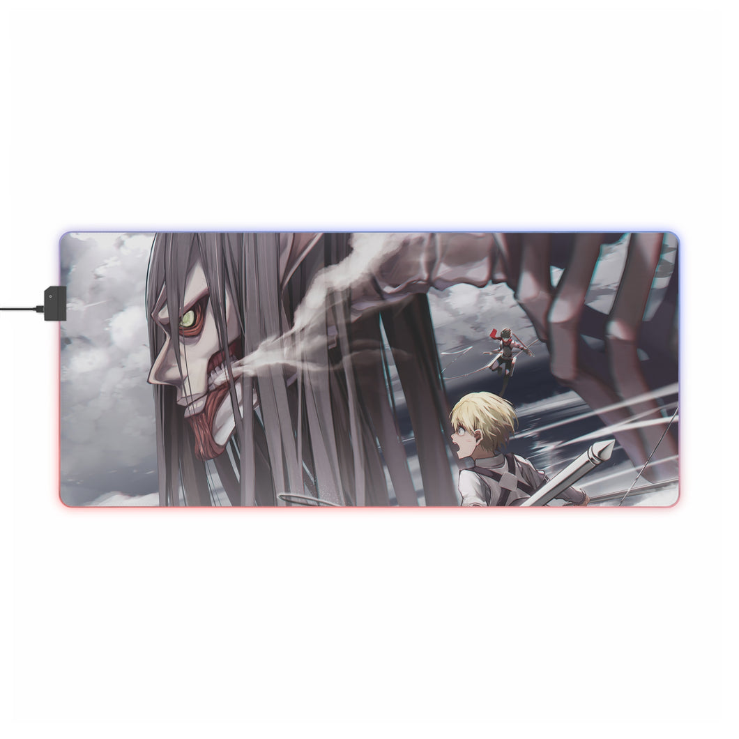 Attack On Titan RGB LED Mouse Pad (Desk Mat)