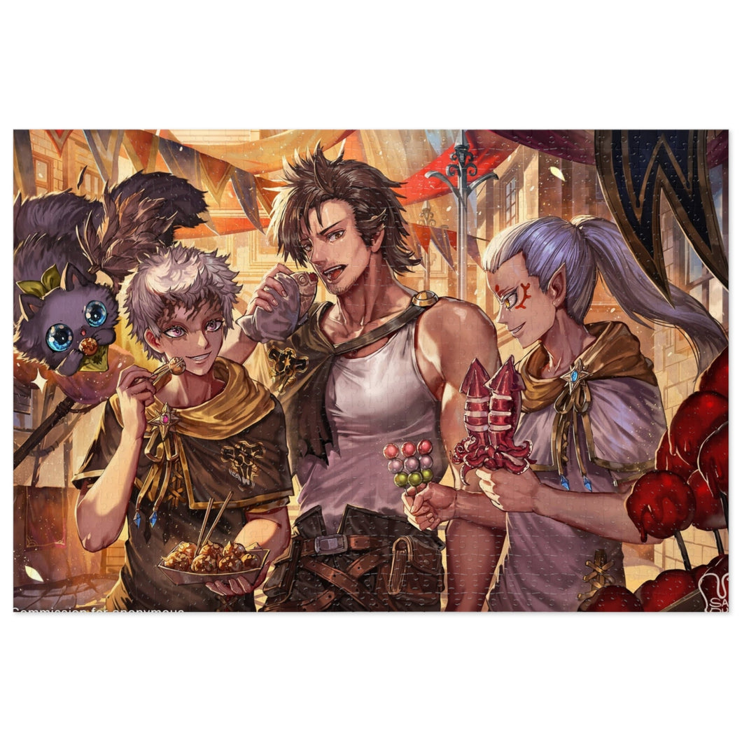 Anime Black Clover Jigsaw Puzzle