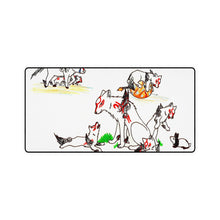 Load image into Gallery viewer, Ōkami Mouse Pad (Desk Mat)
