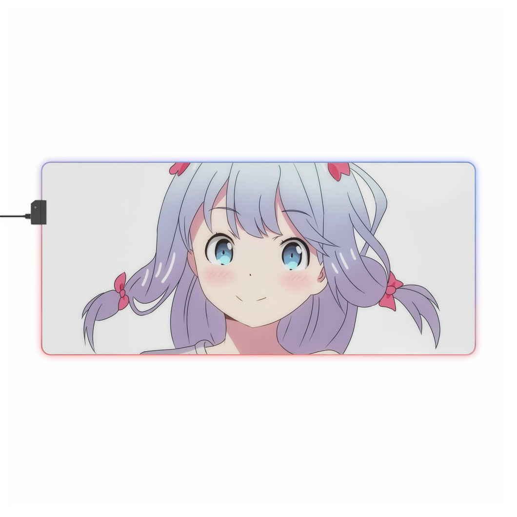 EroManga-Sensei RGB LED Mouse Pad (Desk Mat)