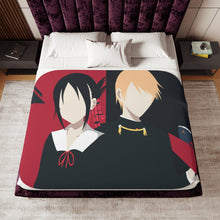 Load image into Gallery viewer, Kaguya-sama: Love Is War Minimalist Sherpa Blanket
