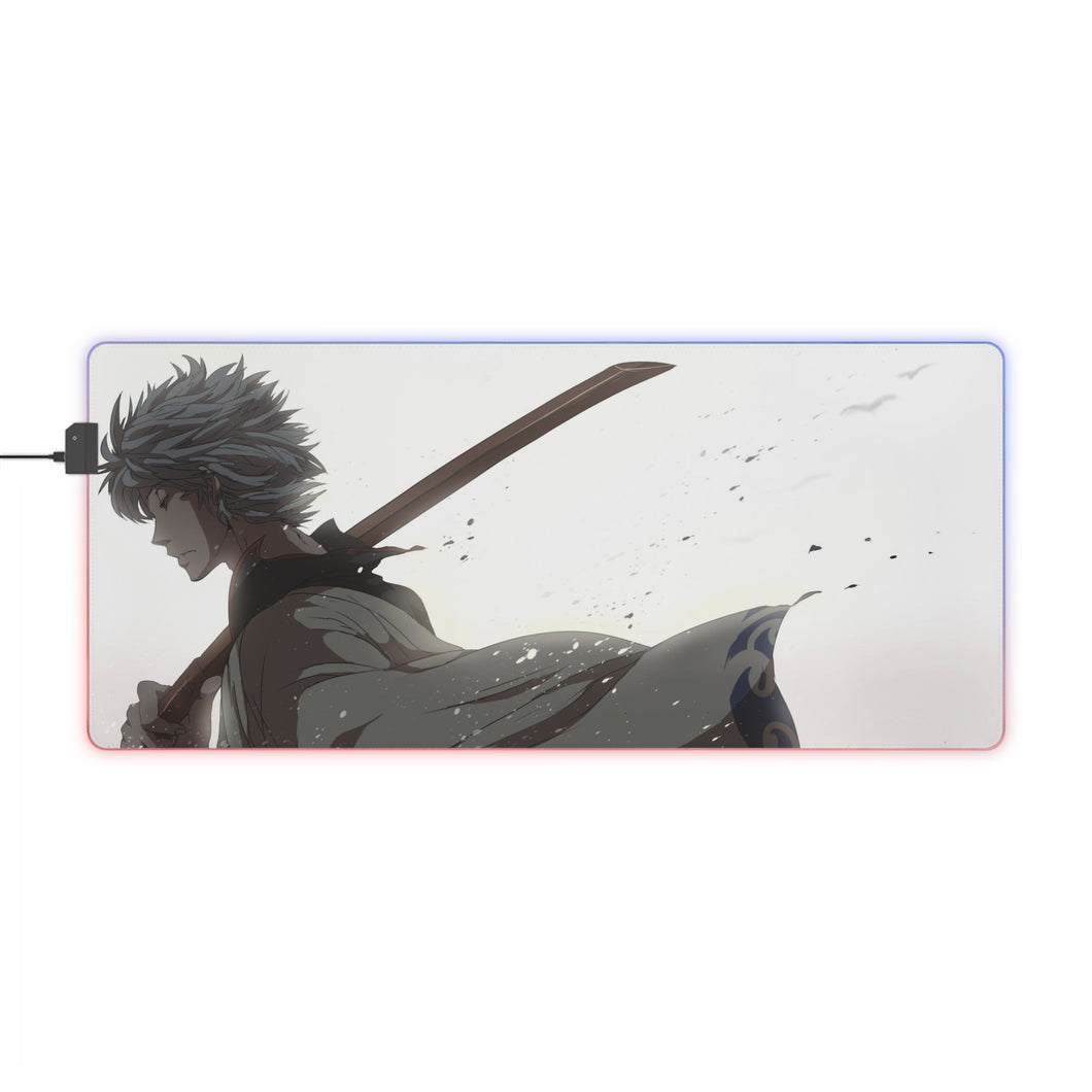 Anime Gintama RGB LED Mouse Pad (Desk Mat)