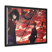 Load image into Gallery viewer, Mei and Kouichi Canvas Framed Art Print
