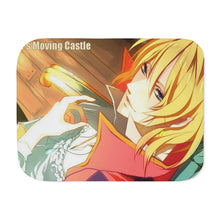 Load image into Gallery viewer, Anime Howl&#39;s Moving Castle Sherpa Blanket
