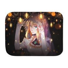 Load image into Gallery viewer, Violet Evergarden Sherpa Blanket
