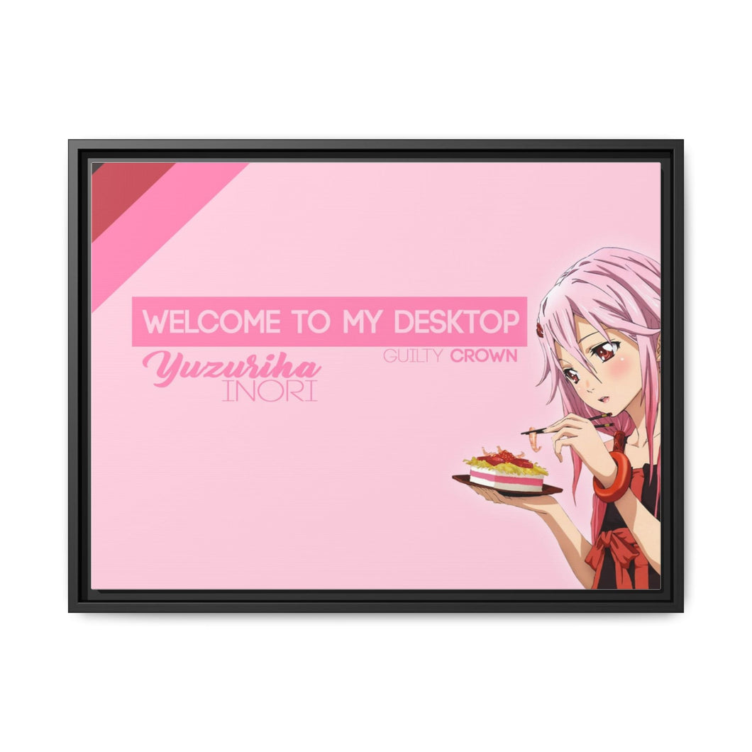 Anime Guilty Crown Canvas Framed Art Print