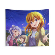 Chisato Arashi, Kanon Shibuya & Keke Tang Indoor Wall Tapestry