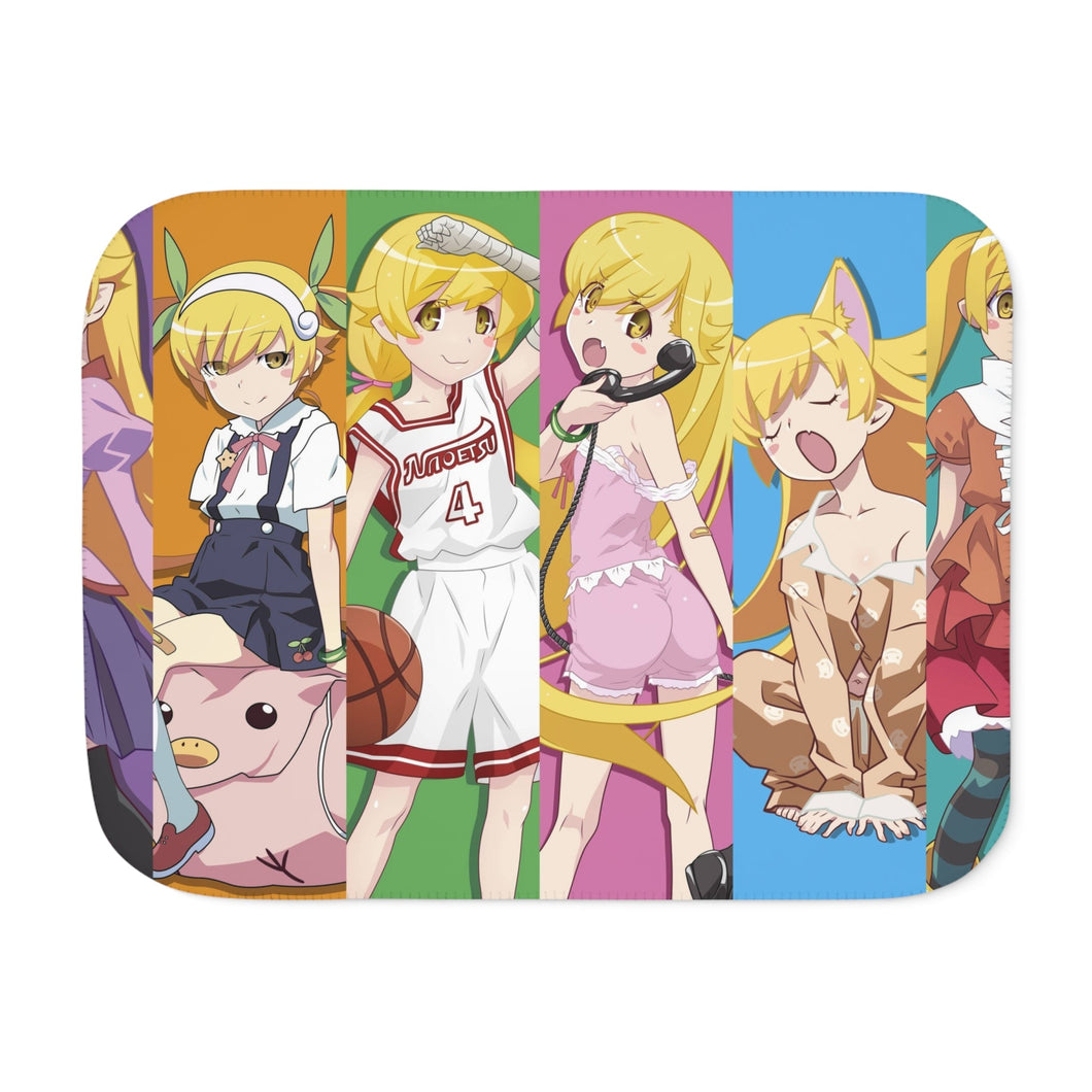 Monogatari (Series) Sherpa Blanket