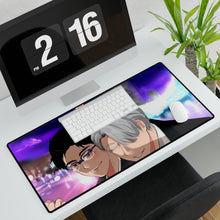 Load image into Gallery viewer, Yuri!!! On Ice Victor Nikiforov, Yuuri Katsuki Mouse Pad (Desk Mat)
