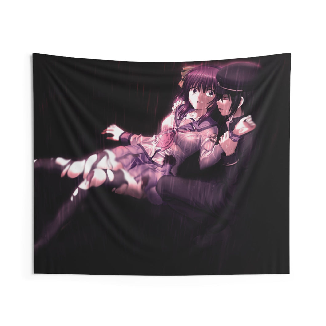 Angel Beats (Photoshopped Ver.) Indoor Wall Tapestry