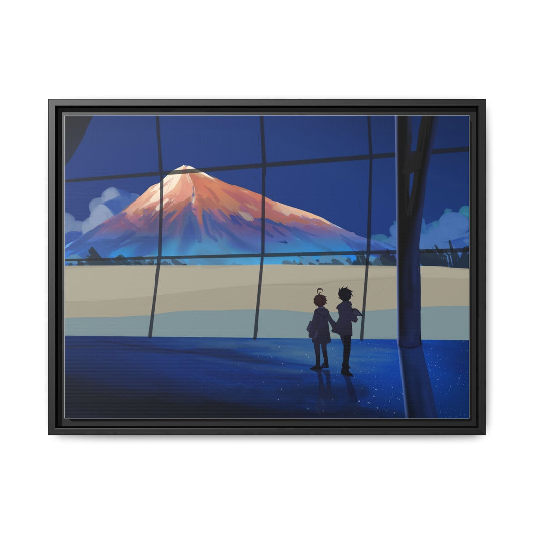 The Promised Neverland Canvas Framed Art Print