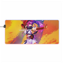 Load image into Gallery viewer, Saeko Busujima RGB LED Mouse Pad (Desk Mat)
