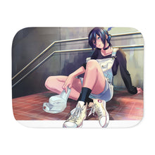 Load image into Gallery viewer, Anime Chainsaw Man Sherpa Blanket
