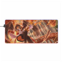 Load image into Gallery viewer, Aya Shameimaru RGB LED Mouse Pad (Desk Mat)
