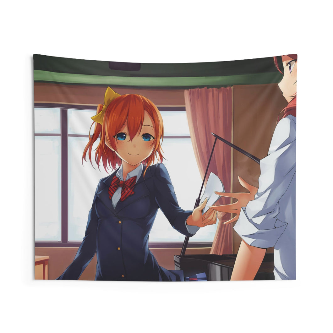 Love Live! Maki Nishikino, Honoka Kousaka Indoor Wall Tapestry