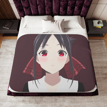 Load image into Gallery viewer, Kaguya Shinomiya Sherpa Blanket
