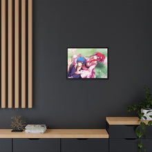 Load image into Gallery viewer, Fairy Tail Erza Scarlet, Jellal Fernandes Canvas Framed Art Print
