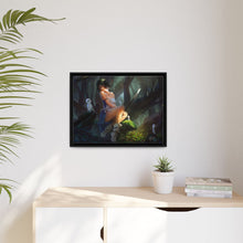 Load image into Gallery viewer, Anime Princess Mononoke Canvas Framed Art Print
