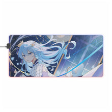Load image into Gallery viewer, Hoshimachi Suisei RGB LED Mouse Pad (Desk Mat)

