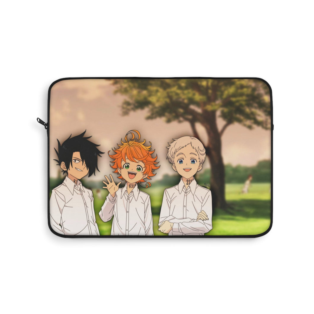 The Promised Neverland Ray, Norman, Emma Laptop Sleeve