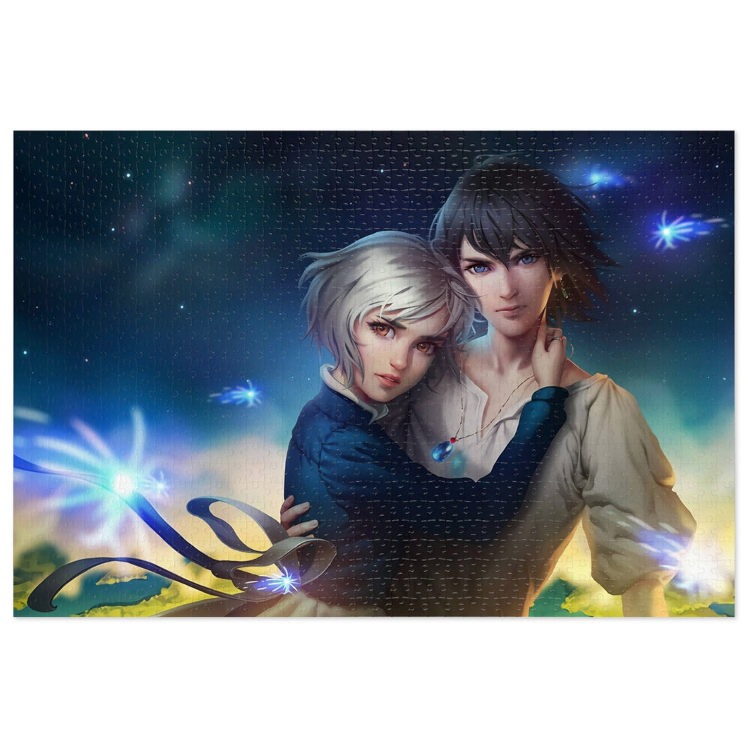 Anime Howl's Moving Castle Jigsaw Puzzle