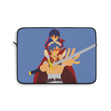 Load image into Gallery viewer, Kamina and Simon Tengen Toppa Gurren Lagann Laptop Sleeve
