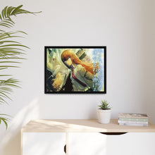 Load image into Gallery viewer, Makise Kurisu &amp; Rintaro Okabe Canvas Framed Art Print
