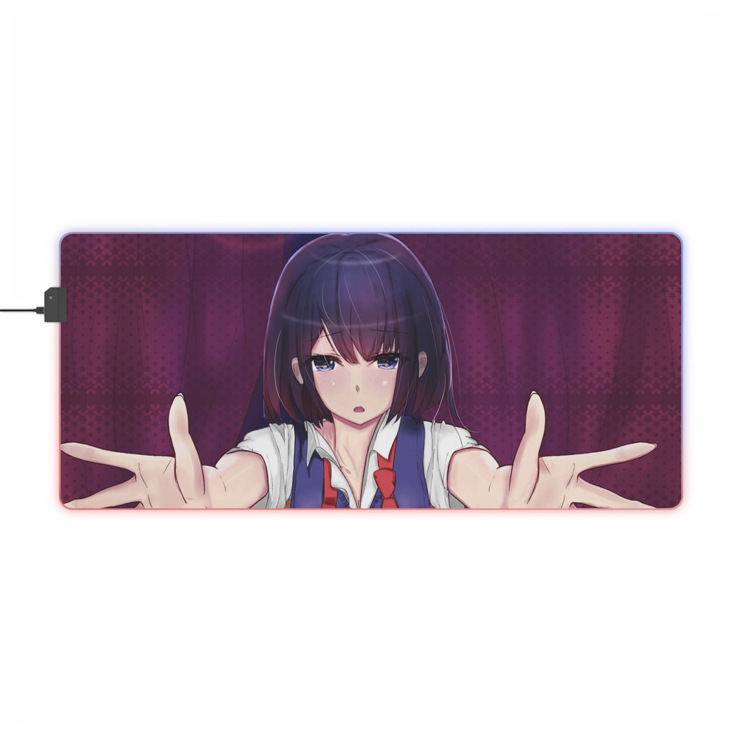 Kuzu No Honkai Hanabi Yasuraoka RGB LED Mouse Pad (Desk Mat)