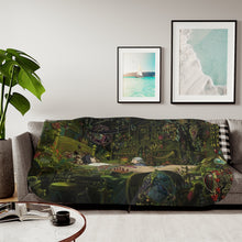 Load image into Gallery viewer, Howl&#39;s Moving Castle Sherpa Blanket
