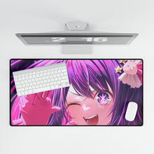 Load image into Gallery viewer, Ai Hoshino Mouse Pad (Desk Mat)
