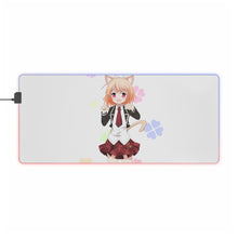 Load image into Gallery viewer, Anne Happy RGB LED Mouse Pad (Desk Mat)
