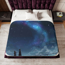 Load image into Gallery viewer, Anime Your Lie in April Sherpa Blanket
