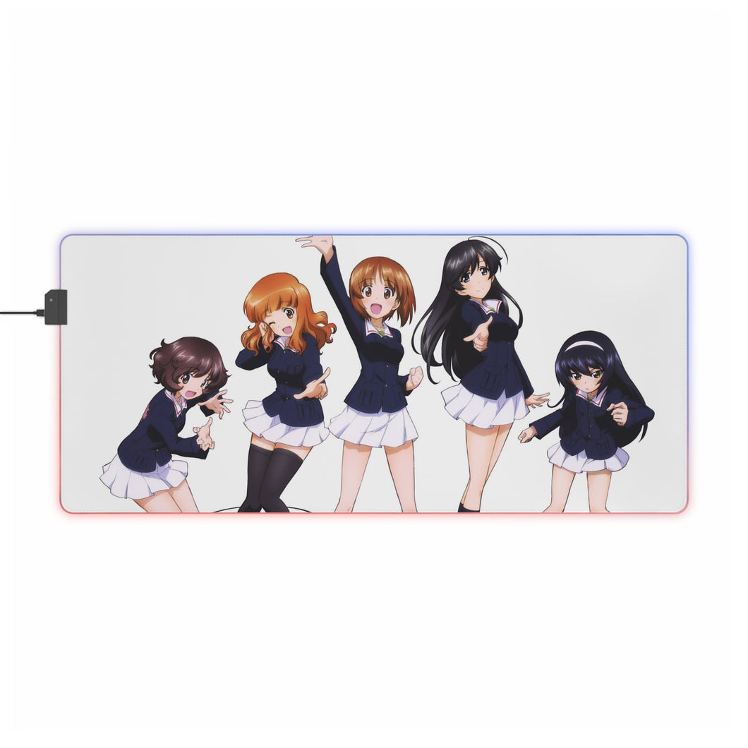 Girls und Panzer RGB LED Mouse Pad (Desk Mat)