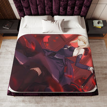 Load image into Gallery viewer, Anime Fate/Stay Night Sherpa Blanket
