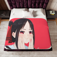 Load image into Gallery viewer, Anime Kaguya-sama: Love is War Sherpa Blanket
