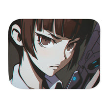 Load image into Gallery viewer, Akane Tsunemori serious look Sherpa Blanket
