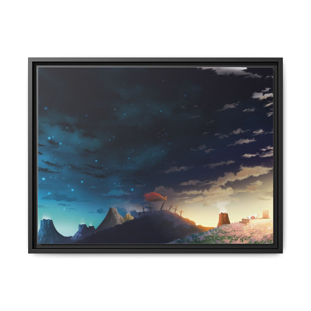 Tengen Toppa Gurren Lagann Canvas Framed Art Print