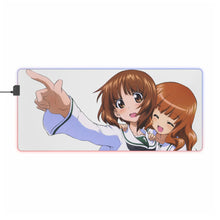 Load image into Gallery viewer, Girls und Panzer RGB LED Mouse Pad (Desk Mat)
