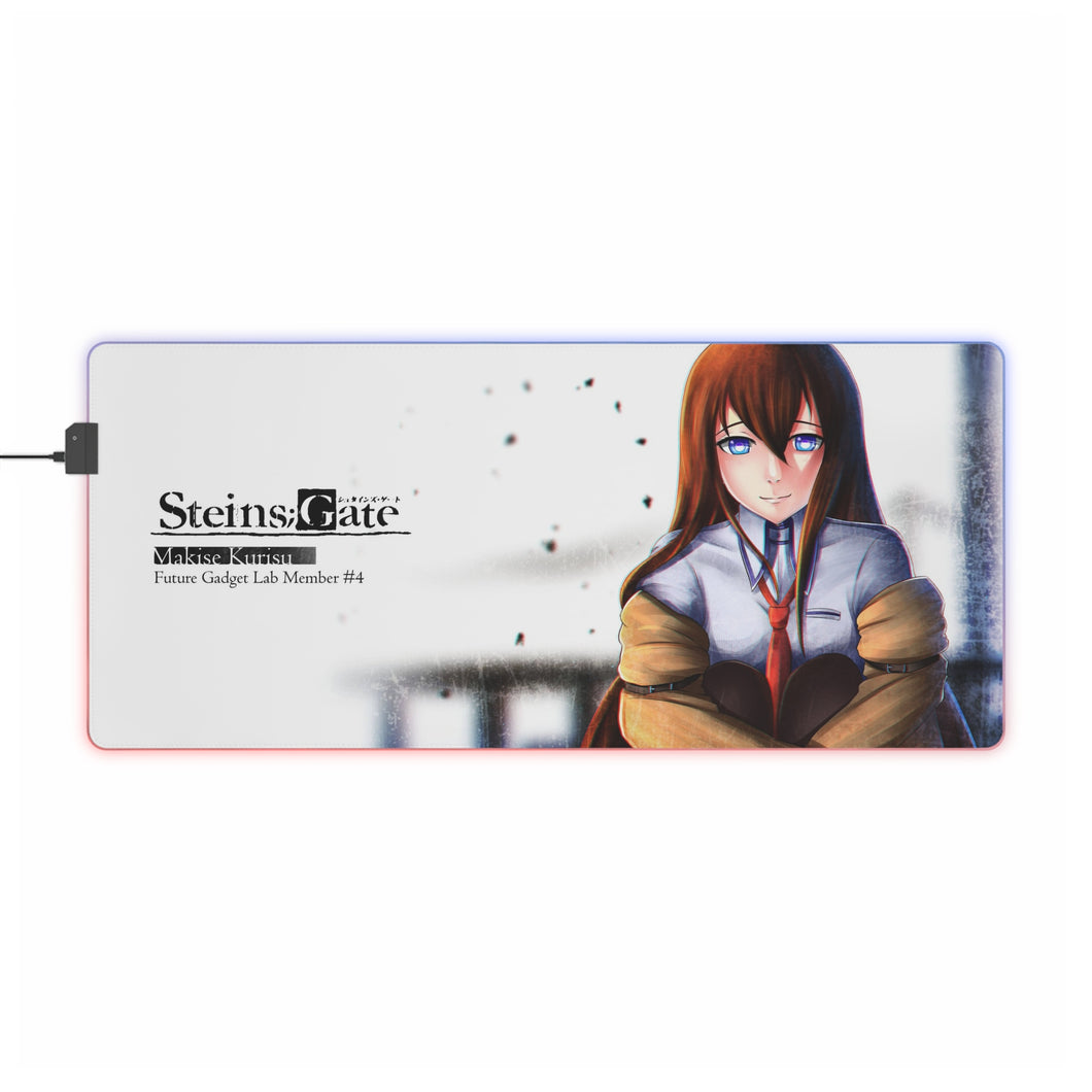 Steins;Gate Kurisu Makise RGB LED Mouse Pad (Desk Mat)