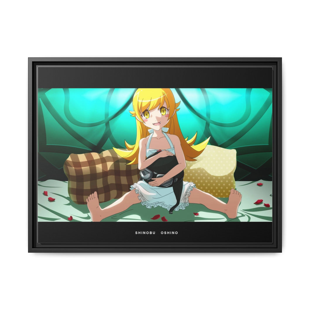Monogatari (Series) Canvas Framed Art Print